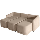 Sofá Cama Para Sala De Estar 4 Lugares 336cm Montserrat K01 V