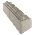 Sofá Cama Para Sala De Estar 4 Lugares 396cm Montserrat K01 B