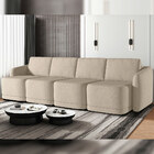 Sofá Cama Para Sala De Estar 4 Lugares 396cm Montserrat K01 L