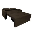 Sofá Cama Para Sala De Estar Amora New Suede Matrix