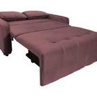 Sofá Cama Para Sala De Estar Amora New Veludo Matrix