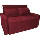 Sofá Cama Para Sala De Estar Amora New Veludo Matrix