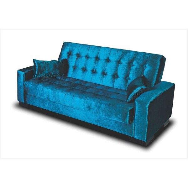 sofa cama para sala de estar lisboa azul 71 ibiza