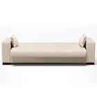 Sofá Cama Para Sala De Estar Lisboa Corino Bege - Ibiza