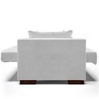 Sofá Cama Para Sala De Estar Lisboa Couríssimo Branco - Ibiza