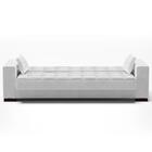 Sofá Cama Para Sala De Estar Lisboa Couríssimo Branco - Ibiza