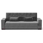 Sofá Cama Para Sala De Estar Lisboa Linho Grafite - Ibiza