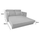 Sofá Cama Para Sala De Estar Martina New Suede Matrix