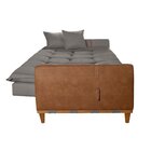 Sofá Cama Para Sala De Estar Ref 43 - 2501-b Firenze Cinza