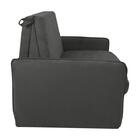 Sofá Cama Para Sala De Estar Zaia Com Baú Suede Matrix