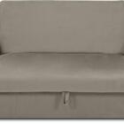 Sofá Cama Para Sala De Estar Zaia Com Baú Veludo Matrix