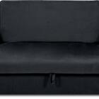 Sofá Cama Para Sala De Estar Zaia Com Baú Veludo Matrix