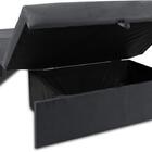 Sofá Cama Para Sala De Estar Zaia Com Baú Veludo Matrix