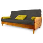 Sofá Cama Paris Acquablock Chumbo Em Madeira Maciça Alto Padr