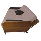 Sofá Cama Paris Acquablock Fendi Madeira Maciça Cor Imbuia