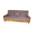 Sofá Cama Paris Ripado Acquablock Fendi Madeira Nobre