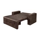 Sofá-cama Pratik 5000 Mamflex Marrom Suede