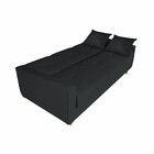 Sofá Cama Reclinável 03 Lugares Com Baú 205 Cm Pamela Inca Pr