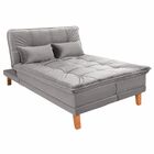 Sofá Cama Reclinável 2 Lugares Sala De Estar Quarto 192cm Lad