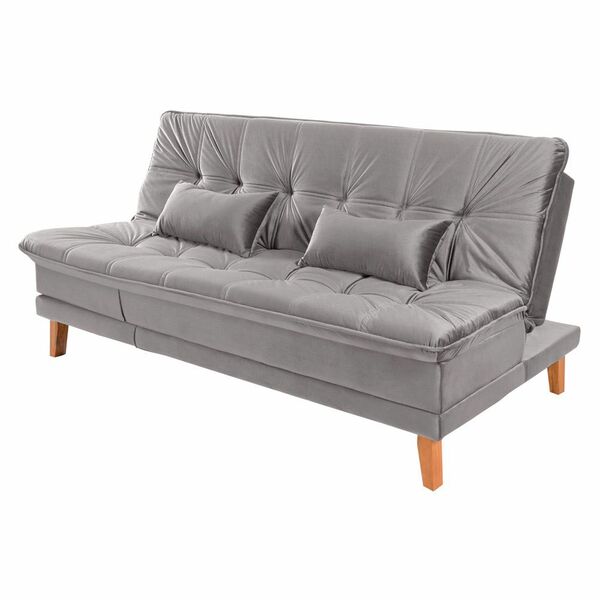 Sofá Cama Reclinável 2 Lugares Sala De Estar Quarto 192cm Lad