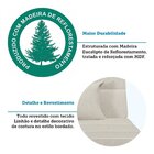 Sofá Cama Reclinável 3 Lugares 188cm Nassau Espresso Móveis L