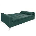 Sofá Cama Reclinável 3 Lugares Facility  Verde