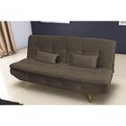 Sofá Cama Reclinável Antonella - Marrom Escuro