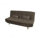 Sofá Cama Reclinável Antonella - Marrom Escuro