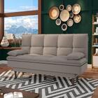 Sofá Cama Reclinável Com 2 Almofadas Inclusas Multimóveis Cr4