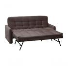 Sofá Cama Reclinável Com Cama Auxiliar Madalena - New Chumbo