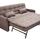 Sofá Cama Reclinável Com Cama Auxiliar Madalena - New Chumbo