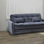 Sofá Cama Reclinável Com Cama Auxiliar Madalena - Veludo Chum