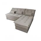 Sofá Cama Reclinável Dafne Com Chaise - Castor Maserati