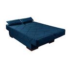 Sofá Cama Reclinável Prisma 3 Lugares 2 Almofadas