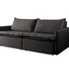 Sofá Cama Retrátil 220 Cm Califórnia Preto