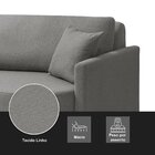 Sofá Cama Retrátil 2 Lugares 184 Cm Moscow Cinza Escuro