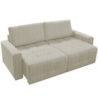 Sofá Cama Retrátil 3 Lugares Linho Cru 2m Haw