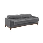 Sofá Cama Retrátil Alegra 3 Lugares 224cm