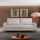 Sofá Cama Retrátil Alegra 3 Lugares 224cm Linho