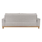 Sofá Cama Retrátil Alegra 3 Lugares 224cm Linho