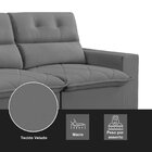 Sofá Cama Retrátil Arizona Para Sala De Estar 220 Cm 3 Lugare