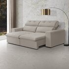 Sofá Cama Retrátil Arizona Para Sala De Estar 220 Cm 3 Lugare
