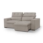 Sofá Cama Retrátil Arizona Para Sala De Estar 220 Cm 3 Lugare