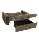 Sofá Cama Retrátil Daiane Sued Amassado Marrom