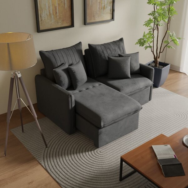 Sofá Cama Retrátil E Reclinável 180cm Colibri Cabecasa Madeir