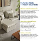 Sofá Cama Retrátil E Reclinável 180cm Colibri Cabecasa Madeir