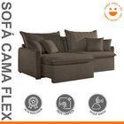 Sofá Cama Retrátil E Reclinável 180cm Flex Neruda Pet Friendl