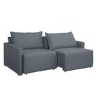 Sofá Cama Retrátil E Reclinável 180cm Júlia Yescasa Veludo/ci