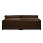 Sofá Cama Retrátil E Reclinável 2,10m Com Molas Cancún Veludo