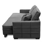 Sofá Cama Retrátil E Reclinável 2,10m Com Molas Karen Veludo